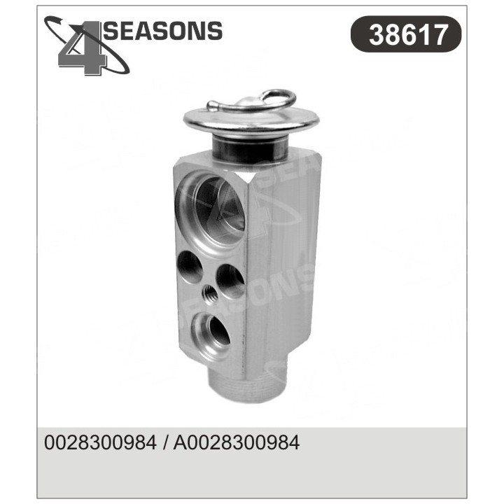 38617  VALVULA EXP MONOBLOCK MAN TGA-DAF DOS ORIFICIOS IGUALES GRANDE ARRIBA