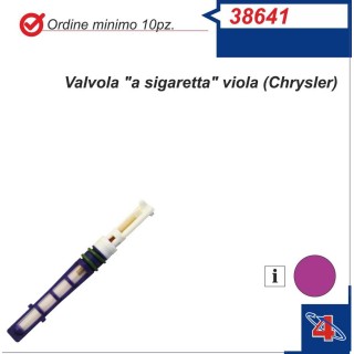 38641  UNIVERSAL EXPANSION VALVE ORIFICE TUBE MARRON