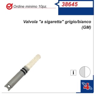 38645  UNIVERSAL EXPANSION VALVE ORIFICE TUBE GRAY / WHIT