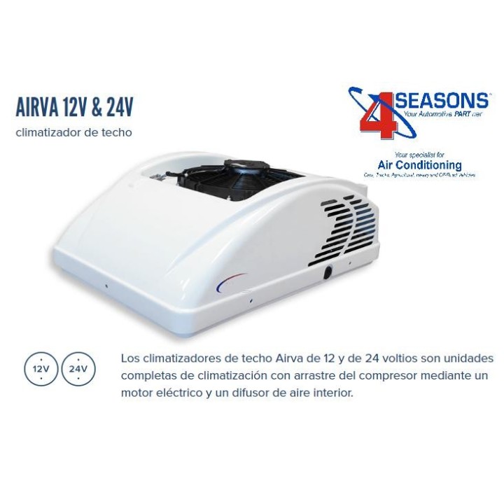 EQUIPO DE TECHO ELECTRICO  12V CLIMATIZADOR