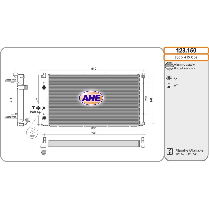123150  NISSAN Interstar V28 / V33 / V35 1.9 Dci-2.2 Dci-2