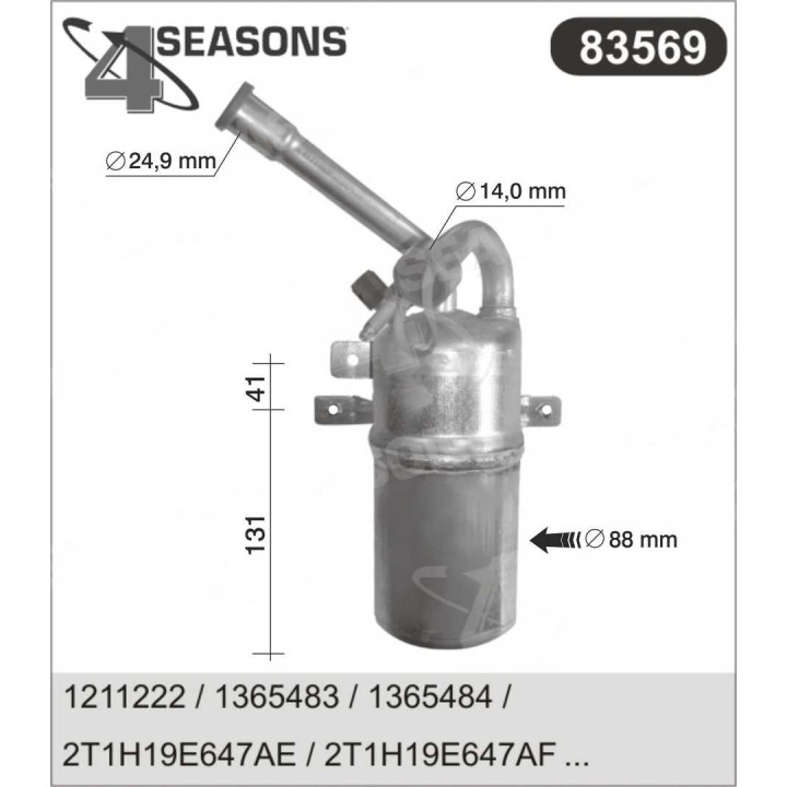 83569    ACUMULADOR FORD TRANSIT CONNECT-TOURNEO CON