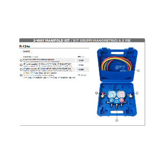 59220  MALETIN PUENTE DE MANOMETRO  R134A