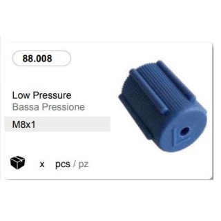 TAPON CARGADOR R134A AZUL  1 UDS 