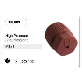 TAPON CARGADOR R134A ROJO  1 UDS 