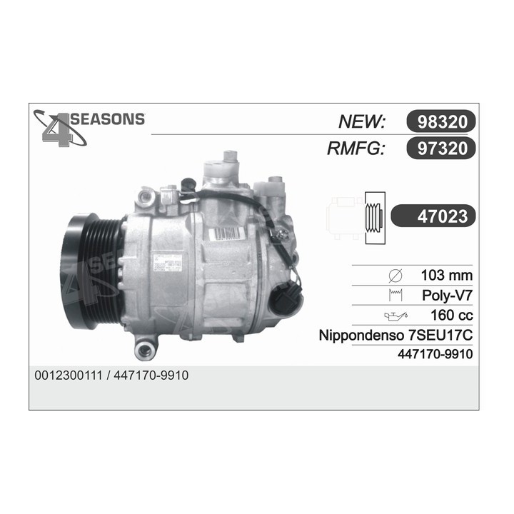 97320  CMP  MERCEDES C215 – W220 S-KLASSE