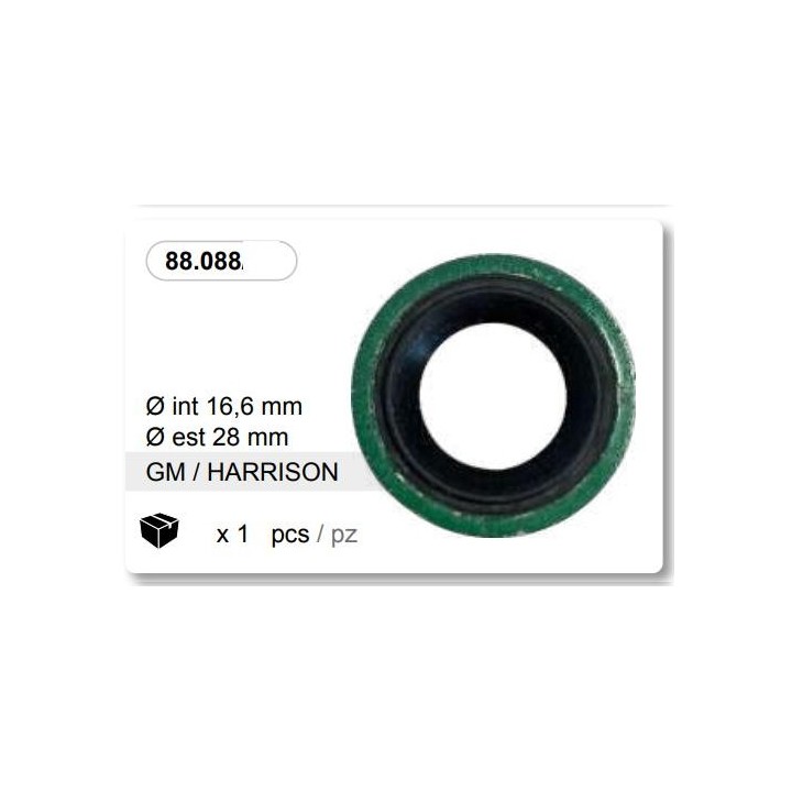 JUNTAS ARANDELA GOMA 28 X 16 6 mm