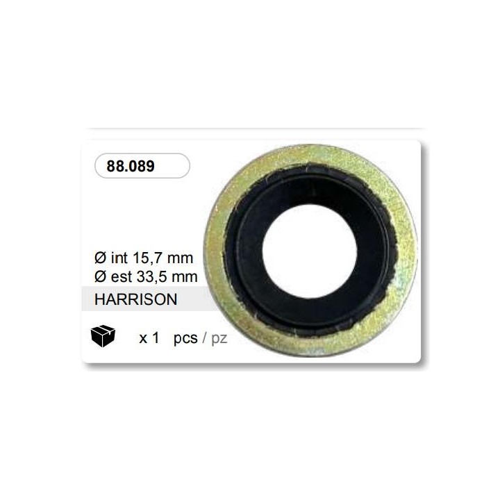 JUNTAS ARANDELA GOMA 33 5 X 15 7 mm