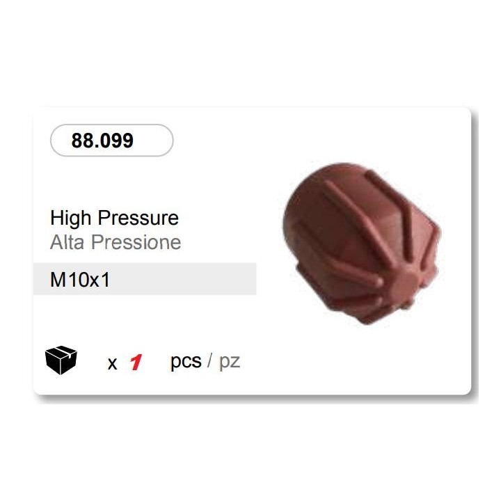 TAPON CARGADOR R134 ROJO  1 UDS 