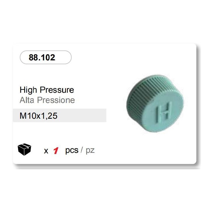 TAPO CARGADOR R134A ALTA CORTO  1 UDS 