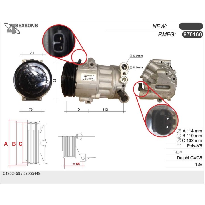 970160  CMP  FIAT 500X (334) 1.3 D Multijet  06.15-