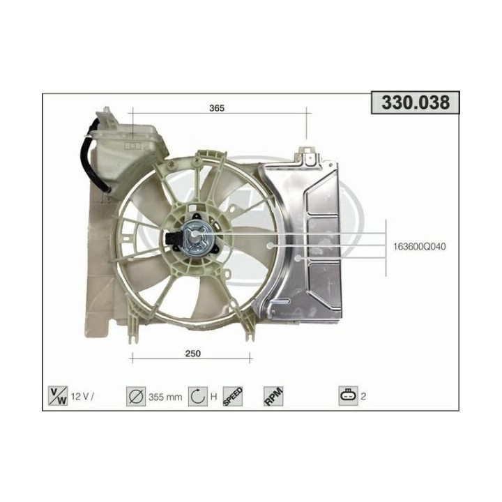 330038  TOYOTA Yaris  (SCP9_, NSP9_, KSP9_, NCP9_, ZSP9_,N