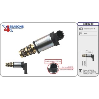 Valvola controllo compressore Delphi