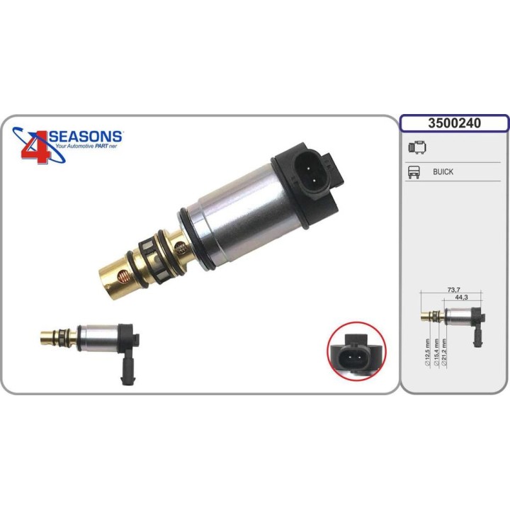 Valvola controllo compressore