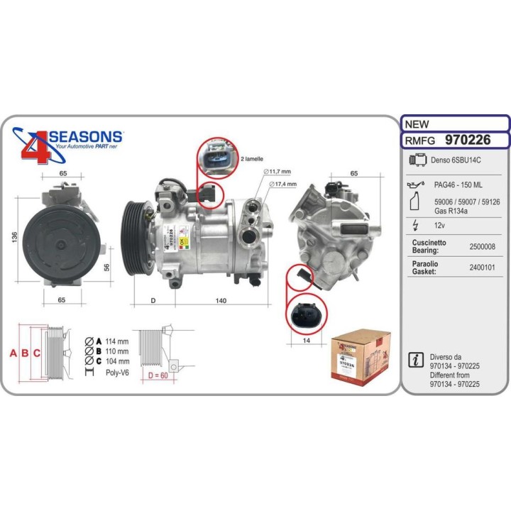Cmp Rem JEEP Compass 1 6CRD/2 0CRD 12 16-
