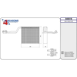 Evap  AUDI A4 11 00-12 05
