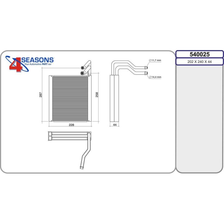 Evap  FORD C-Max/Focus 07 10-