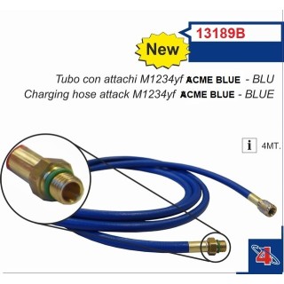 13189B  MANGUERA AZUL 300CM 1/2 ACME AZUL  1234YF
