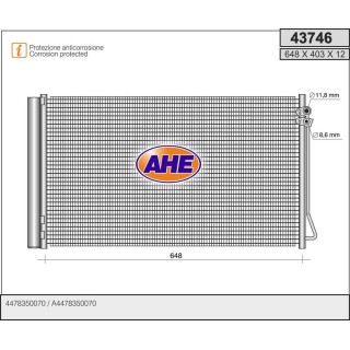 COND MERCEDES W447 VITO III/V-CLASS II V200CDI 14-