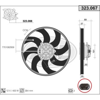 323067  NISSAN / OPEL / RENAULT NV400/Movano B/Master III