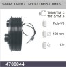 4700044  COMPRESSOR CLUTCH SELTEC TM08 / TM 13 / TM 15 / TM