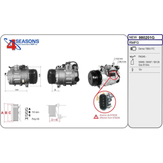 980201G ORIGINAL  CMP MERCEDES W204/W207/W212/W172 CONECTOR  CON  4  PIN