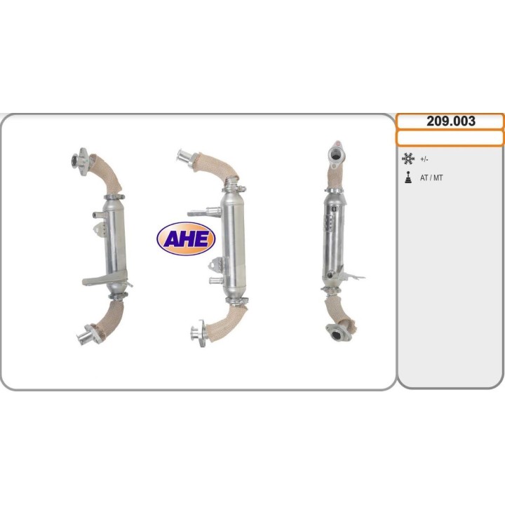 209003   EGR Cooler FIAT Ducato 2.3D 06.11-