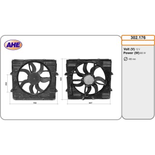 302176  Elettr. VW Amarok 09.10-