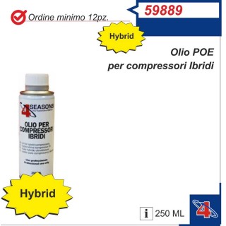 59889  ACEITE POE100 PARA HIBRIDOS 250ML