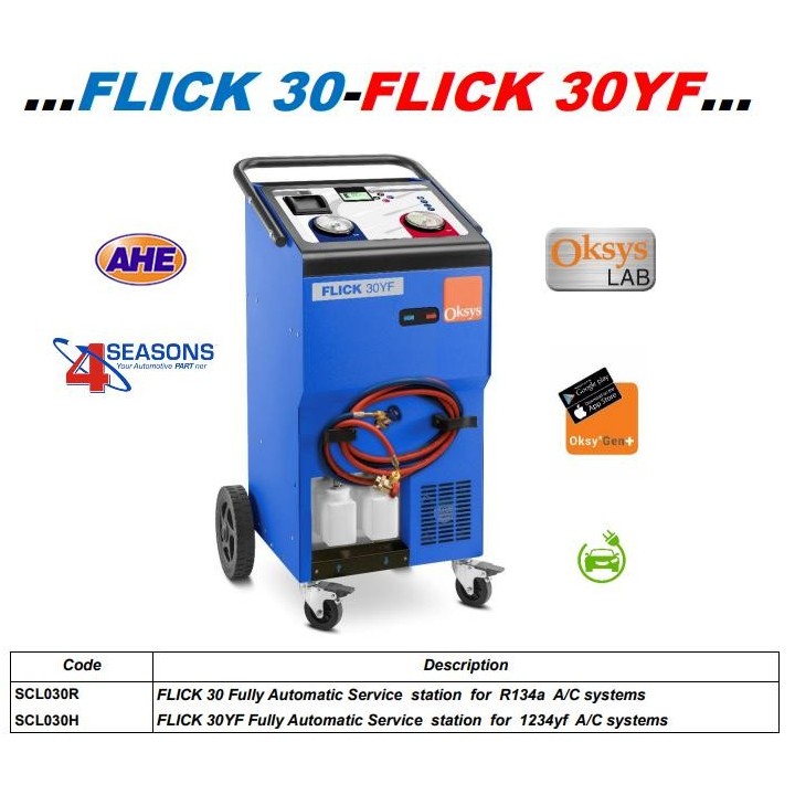 Fully Automatic Service station for R134a A/C syst