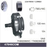 47946COM  COMPRESSOR CLUTCH DENSO COMPLETO PIÑO/ CORREA