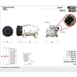 57723  CMP   SEAT AROSA / VOLKSWAGEN LUPO