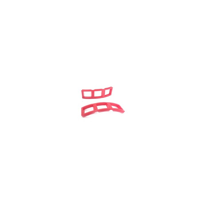 20204153-R JUEGO GOMAS MORDAZA 8 ROJA (2 UDS)