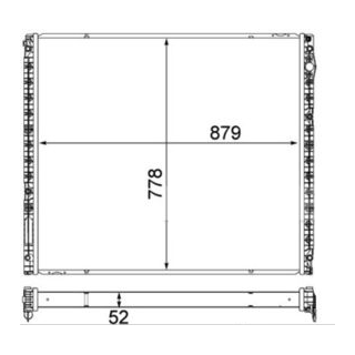 2068310 Adaptable RAD. MAN TGX 81061010071