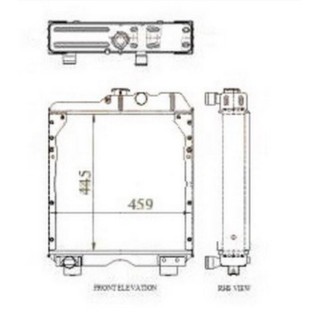 2068073 Adaptable CASE IH / N H  JX75/JX85