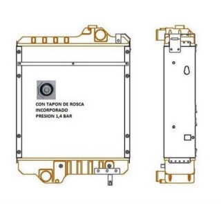 2068063 Adaptable NEW HOLLAND TM120/TM130