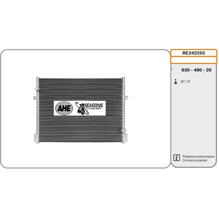 Condensador Modelo  JOHN DEERE - 8330