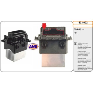 423002  Res. Vent. Ab. RENAULT Clio III/Cli