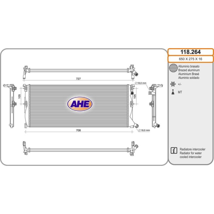 Rad  Int  MERCEDES Classe S W221 S420CDi/CL600/CL6