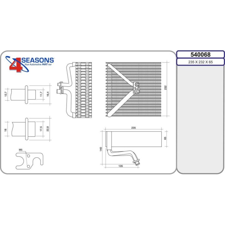 Evap  OPEL Meriva A 05 03-06 10