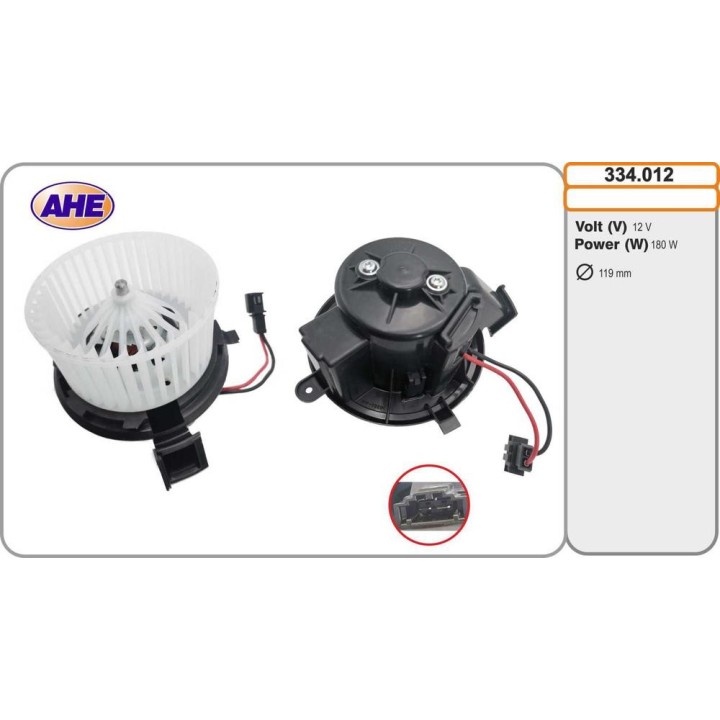 Elettr  Vent  SMART Forfour/Fortwo 09 14-