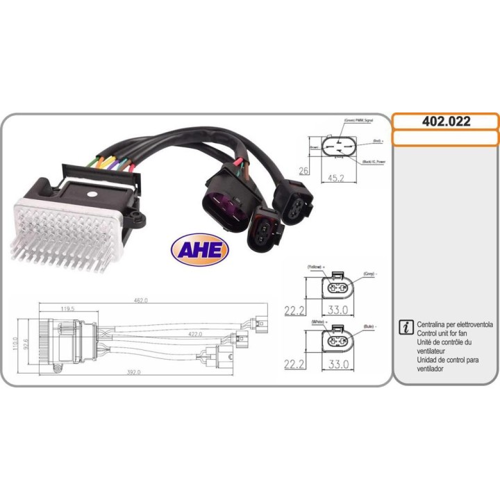 RESISTENCIAS DE VENTILADOR
