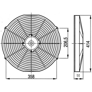 20166042  ELECTROVENTILADOR ASP 385MM 24V