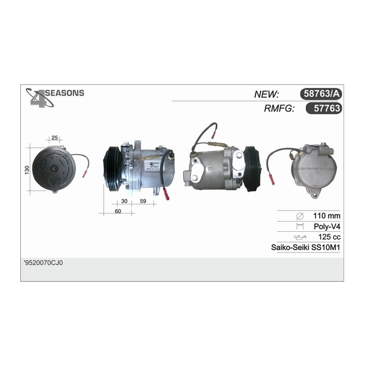 57763  CMP Rem SUZUKI Baleno/Vitara 1.3/1.6 03.95-05.02