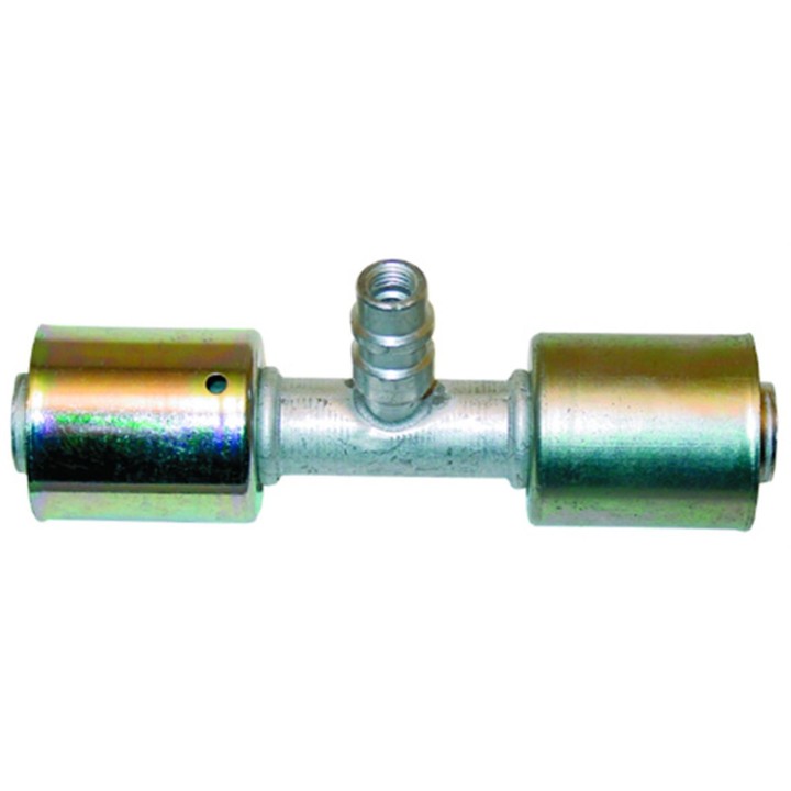 20116038AC  ESPIGA UNION 12 - 12 TOMA R134A BAJA CAS ACERO