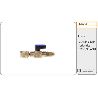 GRIFO Válvula a bola reducidas BVS-1/4  AZUL