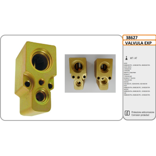38627  EXPANSION VALVE CITROEN XANTIA (X1)