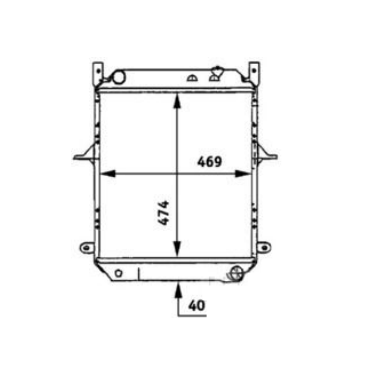 120097  ORIGINAL BEHR  NISSAN Cabstar 2.7TD-3.0TDCI