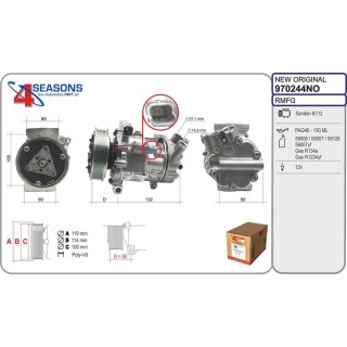 Cmp New OE NIS/RENAULT NV250/Kangoo 80dCi/95dCi/11