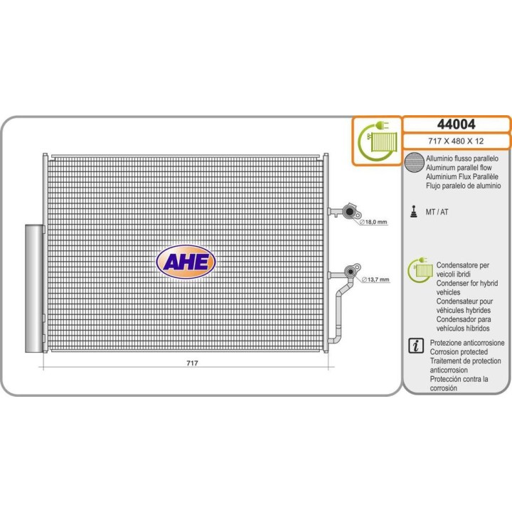 Cond  VOLVO XC60 B4/B5/B6 Mild Hybrid 04 19-
